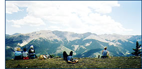 Quiet time in the Rocky Mountains